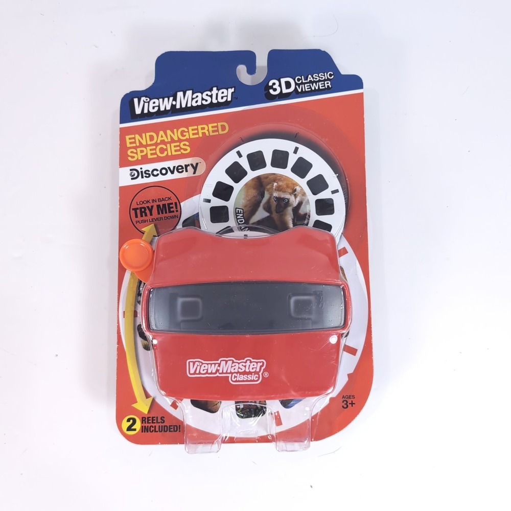 View-Master 3D Classic Viewer - Endangered Species Discovery - NEW Sealed